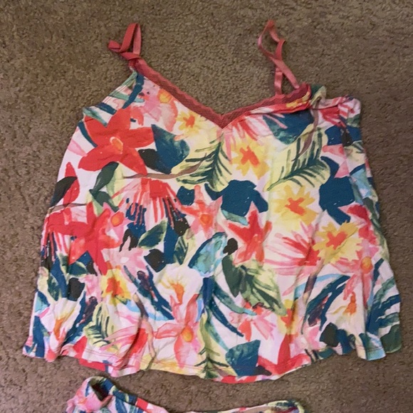 Gillian & O’Malley Matching shorts pajama set - Picture 3 of 4